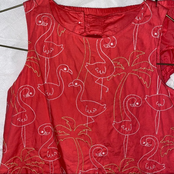 Gymboree 2T Flamingo 🦩 dress - Picture 2 of 16